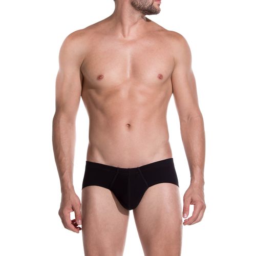 BRIEF  PLANE BLACK NEGRO