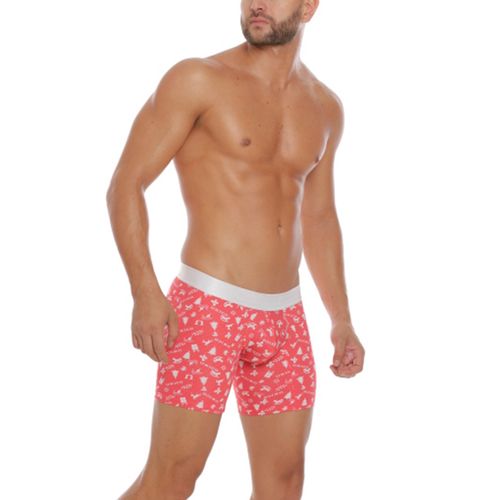 BOXER  MEDIO HAPPY XMAS ROJO