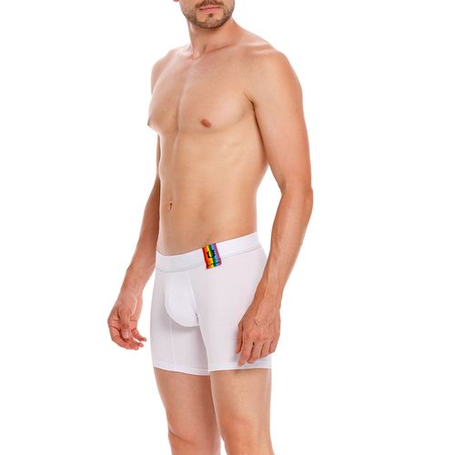 BOXER  MEDIO PRIDE COTTON BLANCO