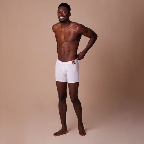 BOXER  MEDIO PRIDE COTTON BLANCO