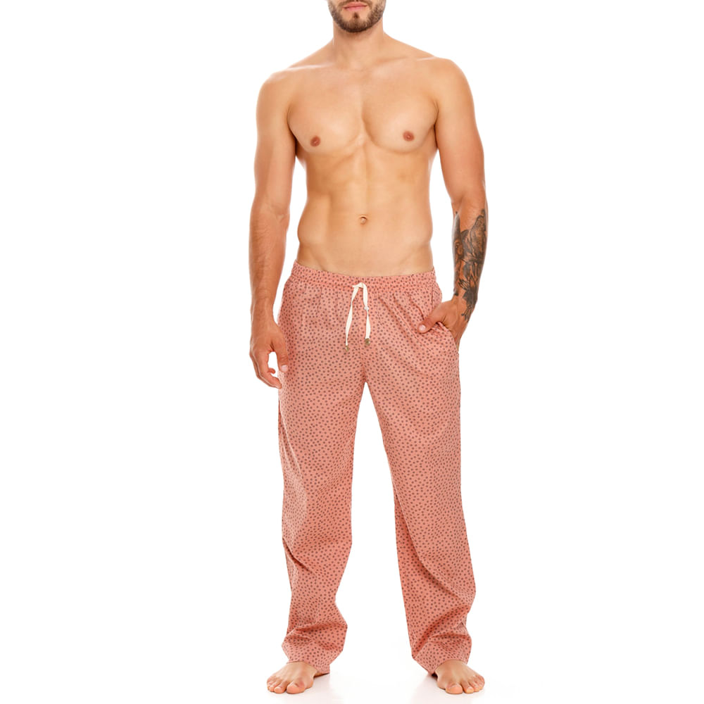 Pantalón pijama hombre bicolor Mundo unico