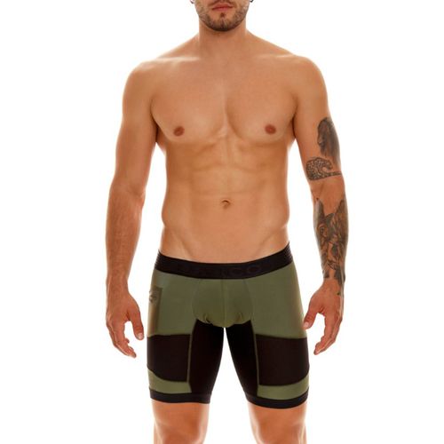 BOXER  DEPORTIVO MEDIO PREMURA VERDE MILITAR