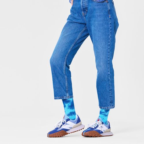MEDIA CASUAL P000090-6000 MANCHAS AZUL