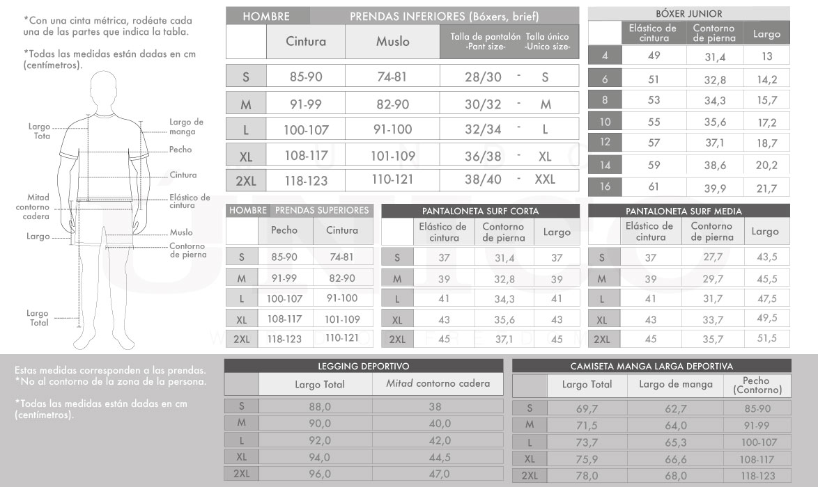 Size Guide Unico